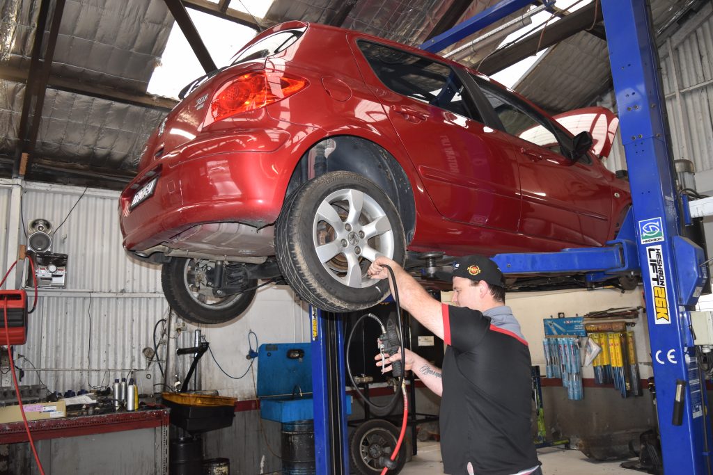 Checking tyre psi